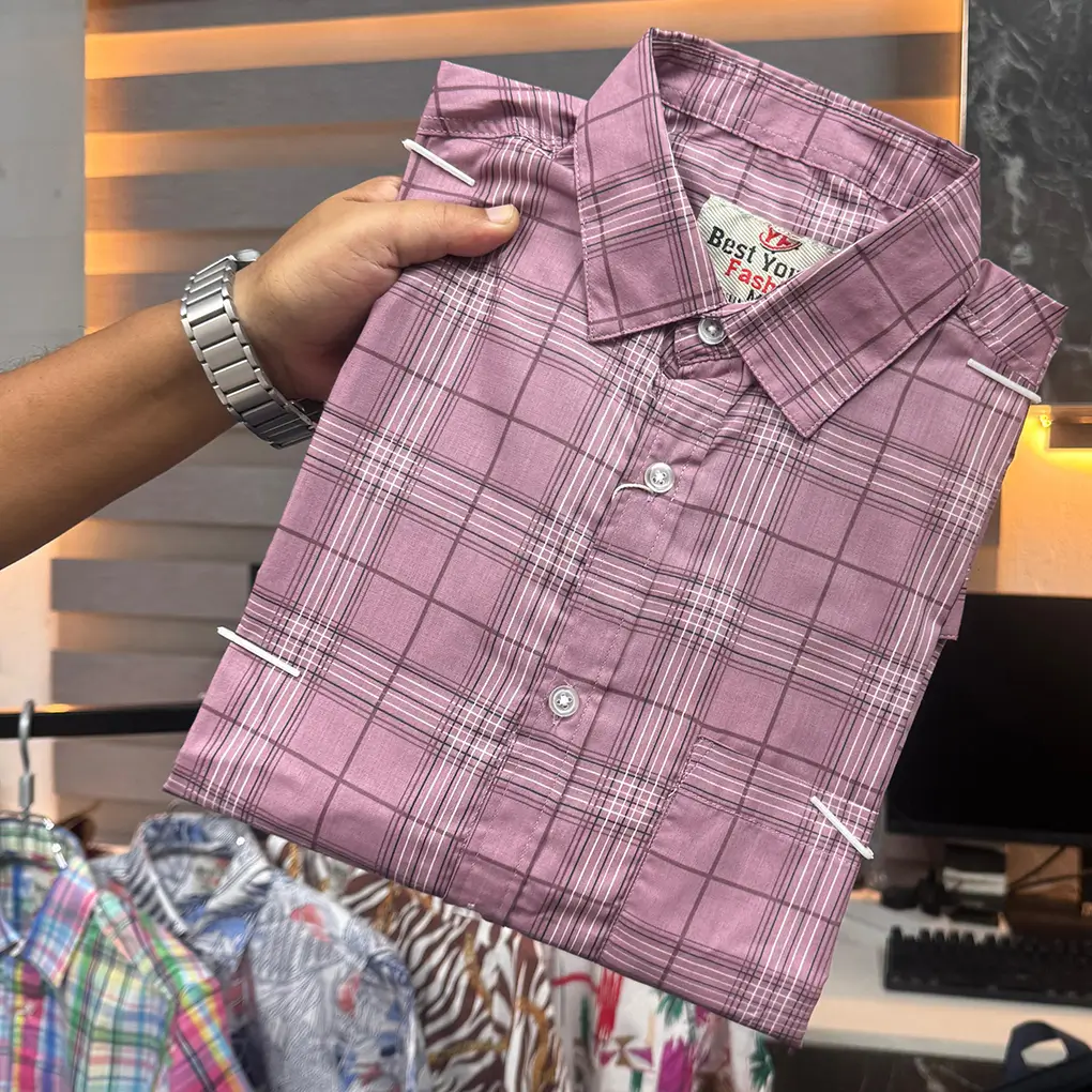 Check Shirt Cotton full Sleeve