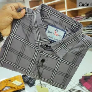 Check Shirt Cotton full Sleeve