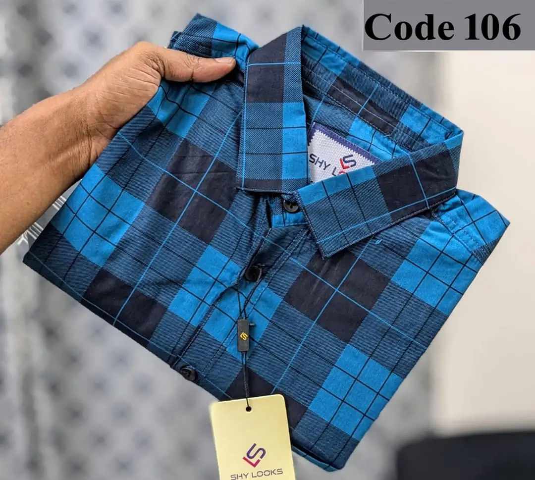 Check Shirt Cotton full Sleeve