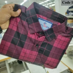 Check Shirt Cotton full Sleeve