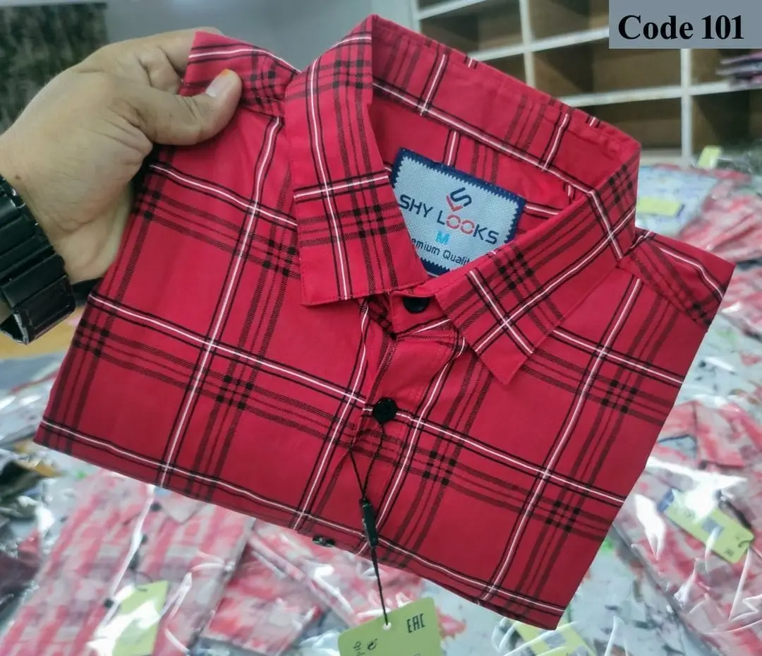 Check Shirt Cotton full Sleeve