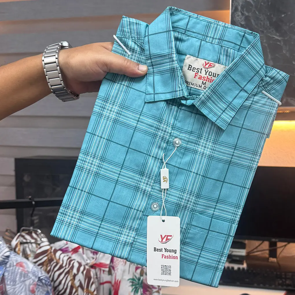Check Shirt Cotton full Sleeve