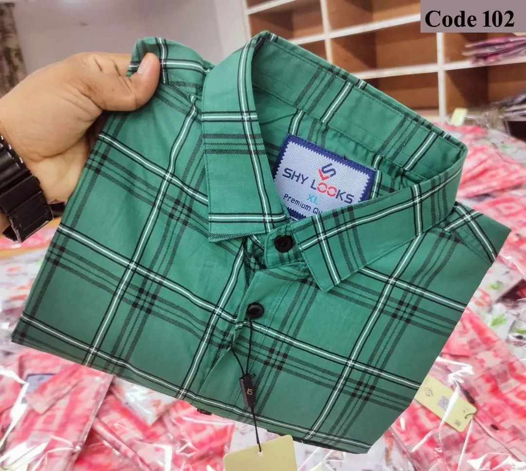 Check Shirt Cotton full Sleeve